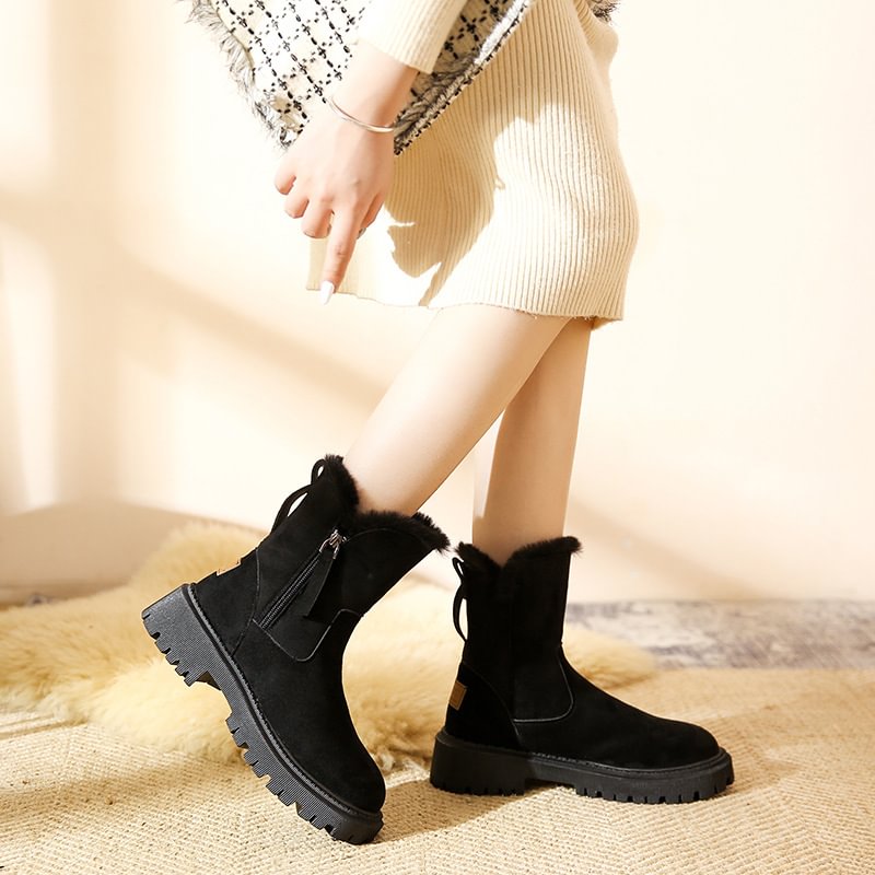 Botas de Invierno y Nieve de Forro Polar para Mujer