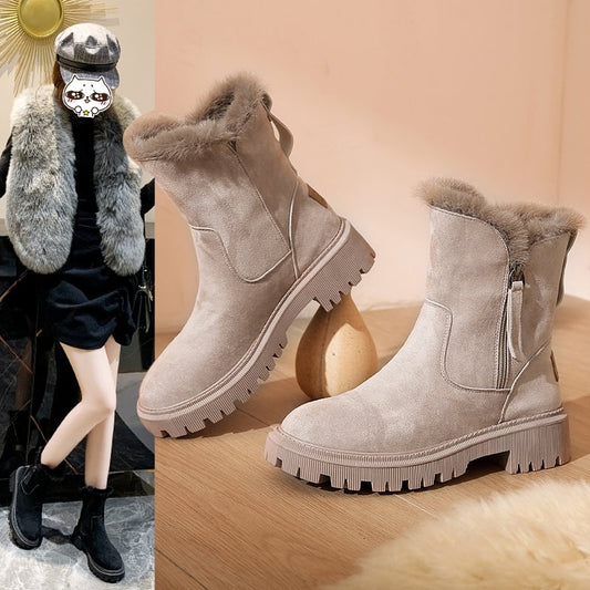 Botas de Invierno y Nieve de Forro Polar para Mujer