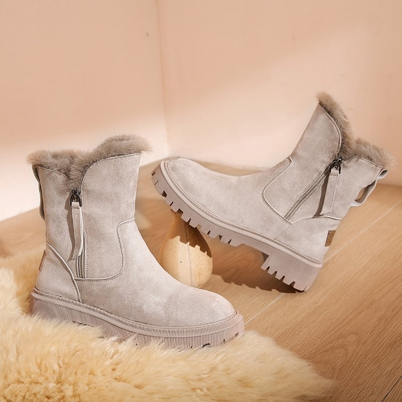 Botas de Invierno y Nieve de Forro Polar para Mujer