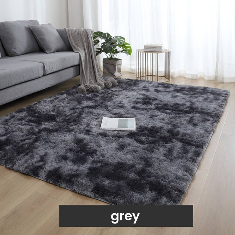 Oferta de Año Nuevo🔥Alfombra de suelo de felpa con degradado de color
