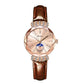 ⏳¡OFERTA RELÁMPAGO! ¡50 % DE DESCUENTO! 🔥Reloj de moda para mujer con diseño de diamantes, luna y estrellas