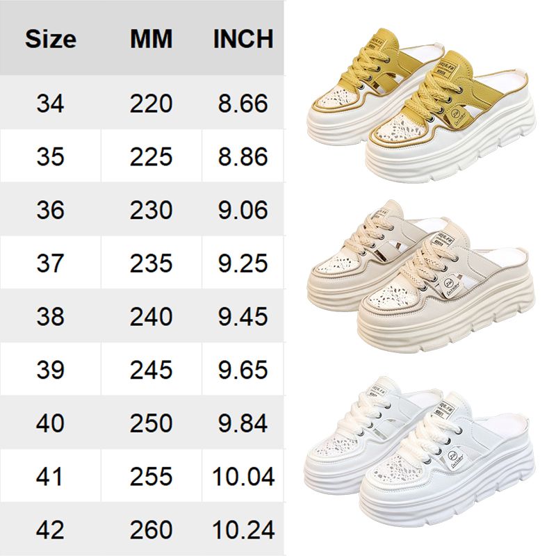 🔥 Rebajas de año nuevo🔥 Zapatos ligeros y transpirables con suela gruesa y cavidad para mujer