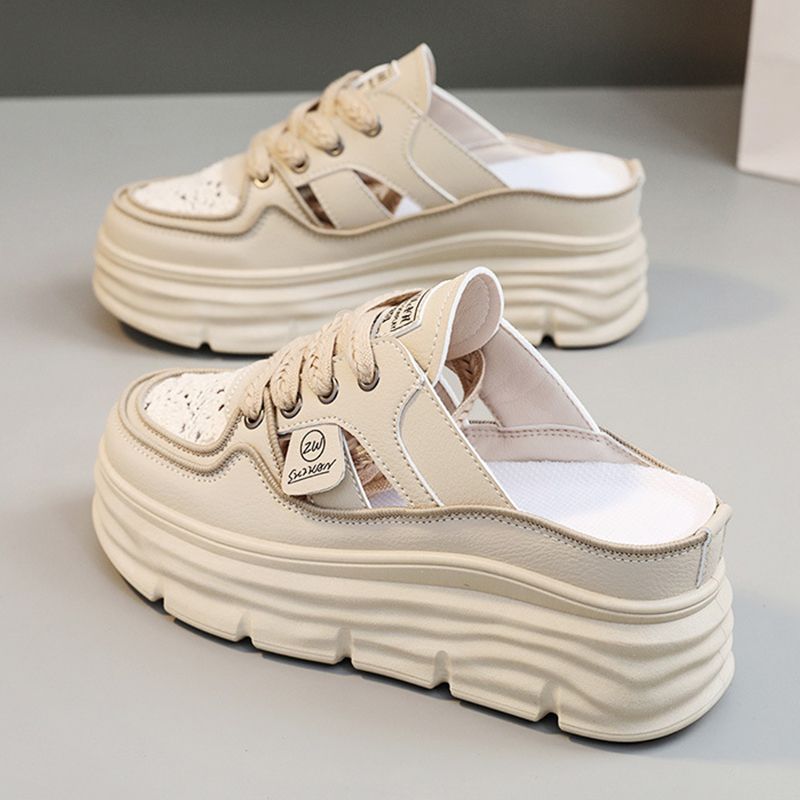 🔥 Rebajas de año nuevo🔥 Zapatos ligeros y transpirables con suela gruesa y cavidad para mujer