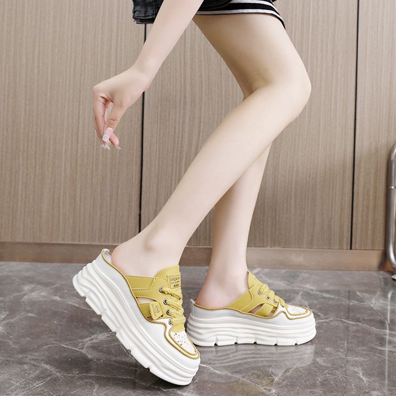 🔥 Rebajas de año nuevo🔥 Zapatos ligeros y transpirables con suela gruesa y cavidad para mujer