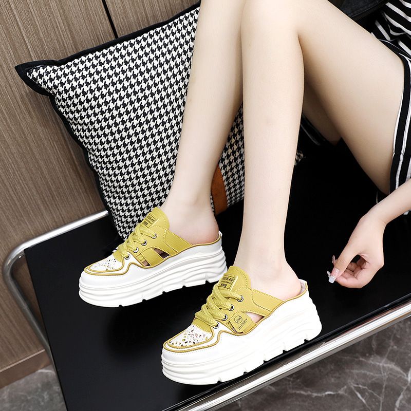 🔥 Rebajas de año nuevo🔥 Zapatos ligeros y transpirables con suela gruesa y cavidad para mujer