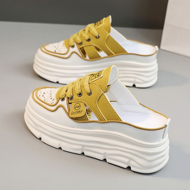 🔥 Rebajas de año nuevo🔥 Zapatos ligeros y transpirables con suela gruesa y cavidad para mujer