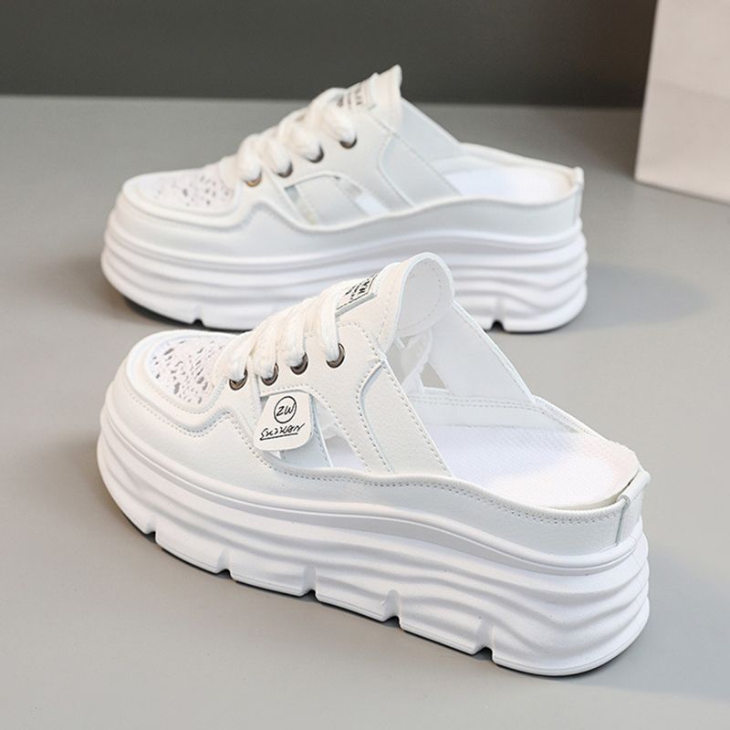 🔥 Rebajas de año nuevo🔥 Zapatos ligeros y transpirables con suela gruesa y cavidad para mujer