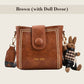 🔥👜Bolso de moda vintage con correa de hombro ancha ajustable