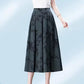 ✨Sé una mujer elegante 🌺 Elegantes pantalones de gasa con perneras anchas