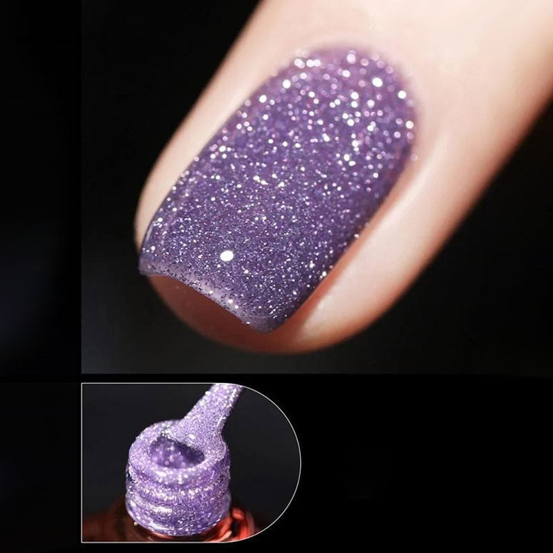 👍Envío gratis💥Esmalte de uñas en gel con brillo de alta densidad
