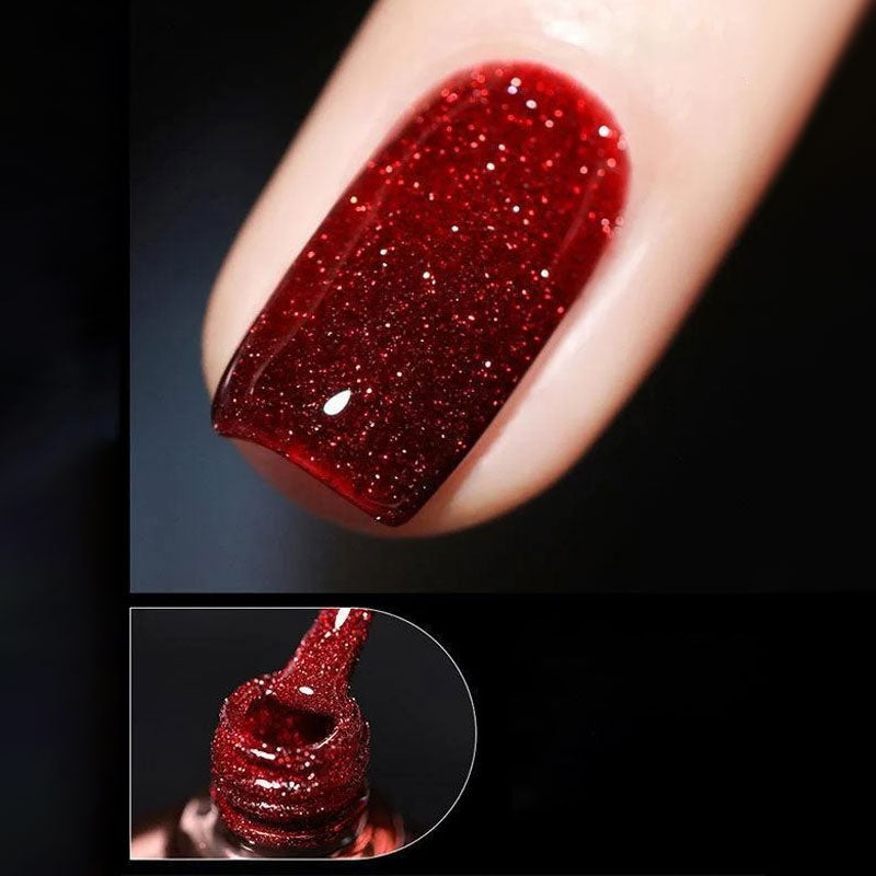 👍Envío gratis💥Esmalte de uñas en gel con brillo de alta densidad