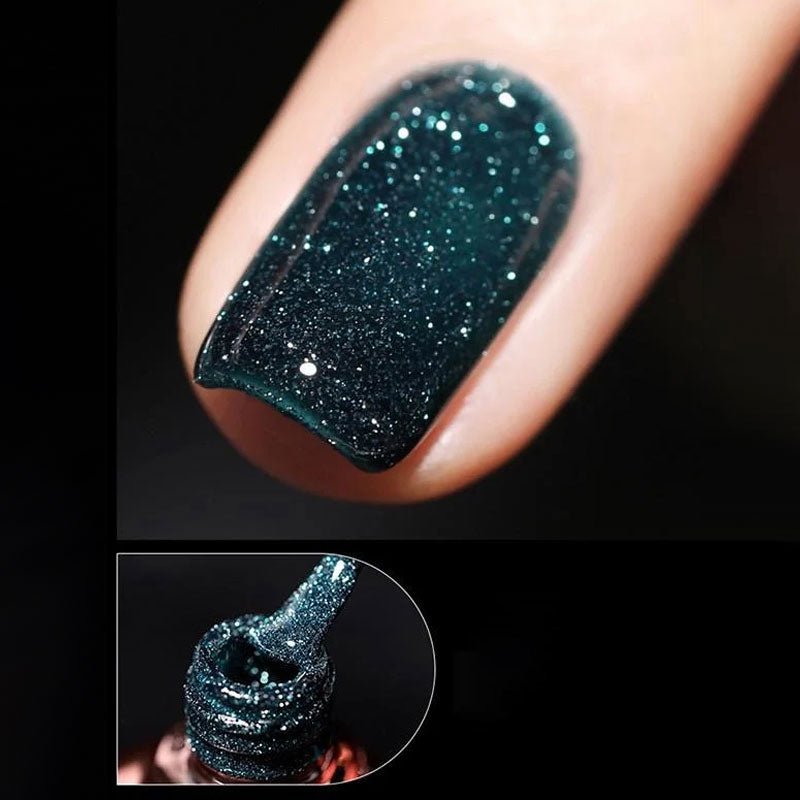 👍Envío gratis💥Esmalte de uñas en gel con brillo de alta densidad