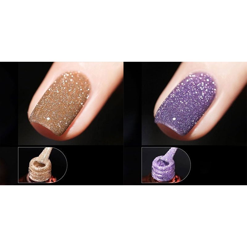 👍Envío gratis💥Esmalte de uñas en gel con brillo de alta densidad