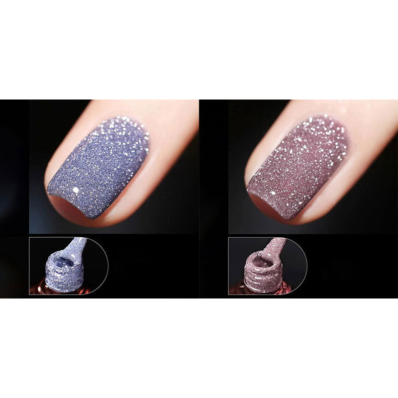 👍Envío gratis💥Esmalte de uñas en gel con brillo de alta densidad