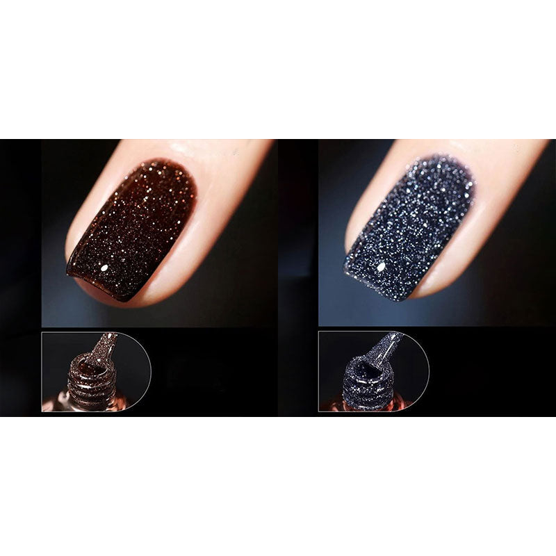 👍Envío gratis💥Esmalte de uñas en gel con brillo de alta densidad