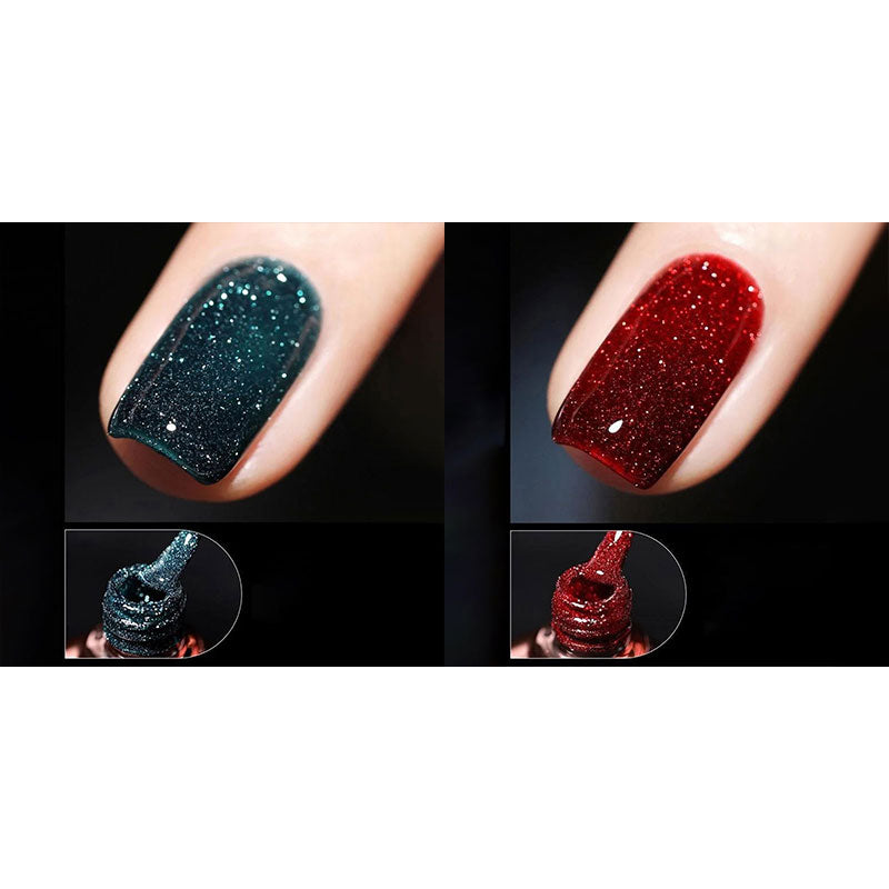👍Envío gratis💥Esmalte de uñas en gel con brillo de alta densidad