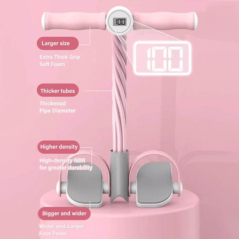 🔥50% de descuento🔥Cuerda de resistencia multifuncional con pedal de tracción