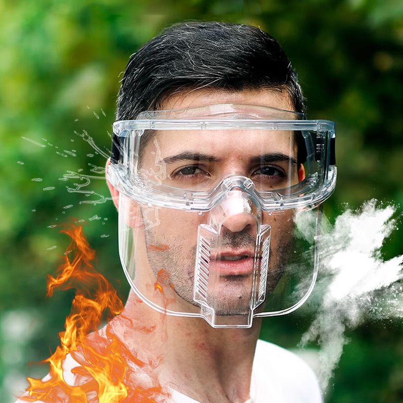 Protector Facial Transparente Ergonómico Multiuso