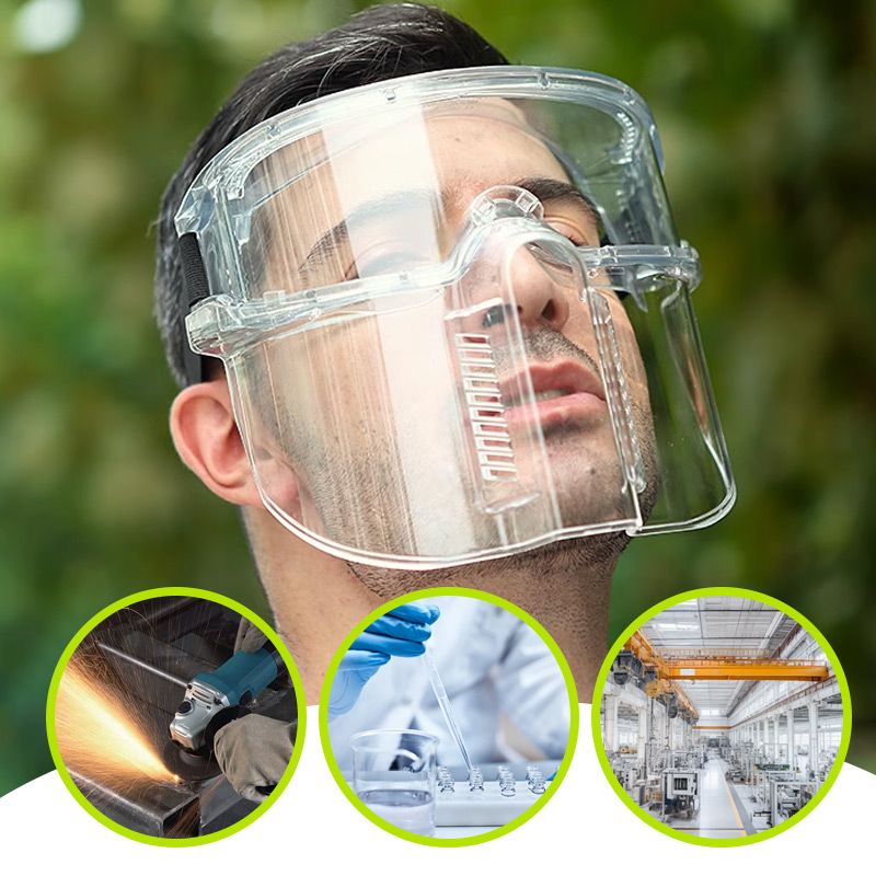 Protector Facial Transparente Ergonómico Multiuso