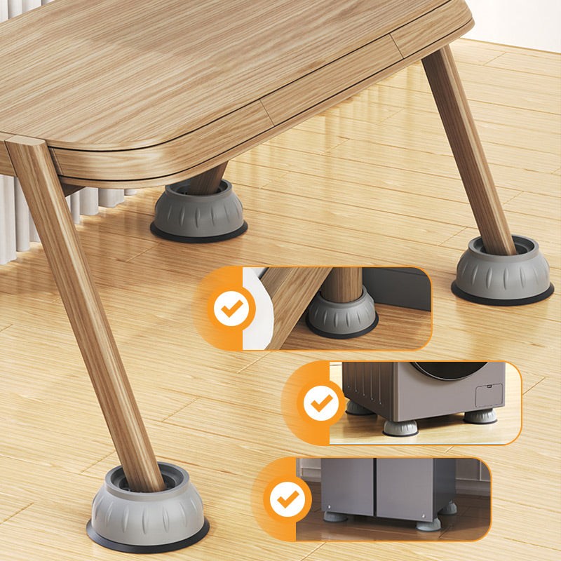 🏡 50% DE DESCUENTO! ✨ Soporte Antivibraciones para Lavadora - 4 Almohadillas de Goma que Absorben Ruidos y Protegen Suelos 🔇🧼