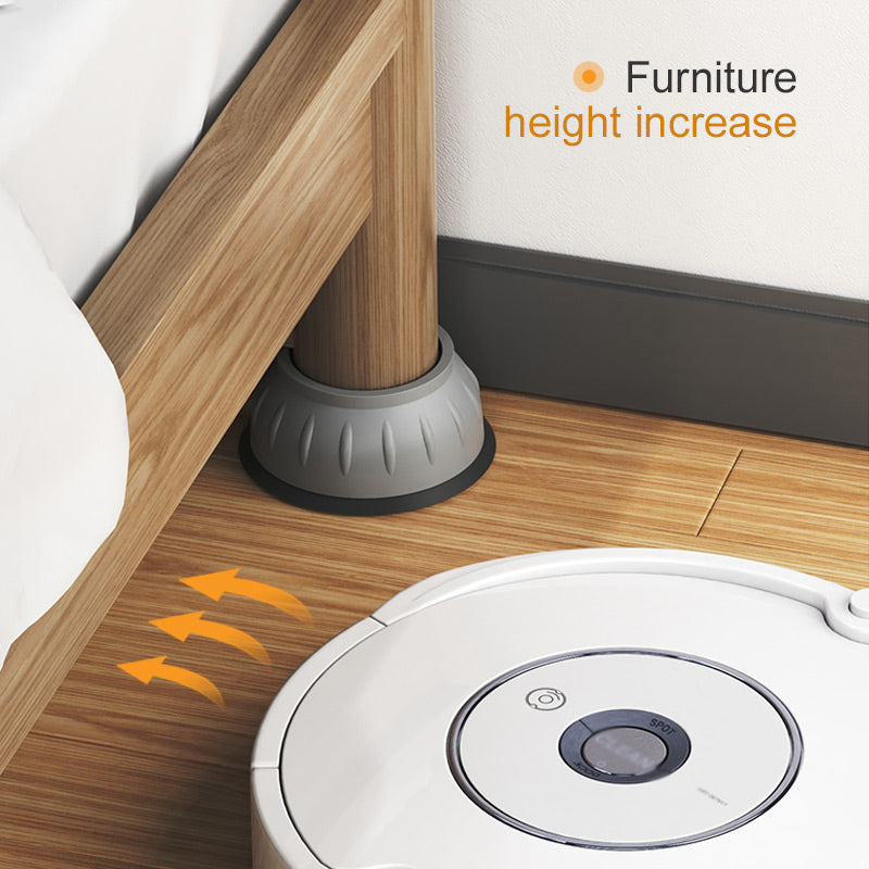 🏡 50% DE DESCUENTO! ✨ Soporte Antivibraciones para Lavadora - 4 Almohadillas de Goma que Absorben Ruidos y Protegen Suelos 🔇🧼