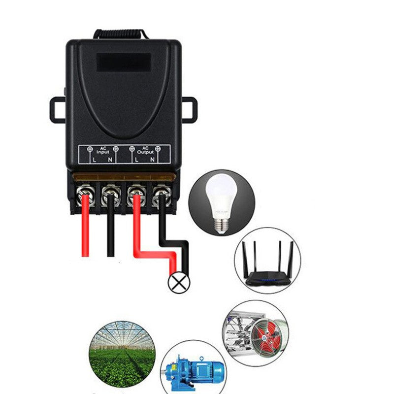 🔌 ¡COMPRA 2 LLEVA 3! ✨ Kit de Interruptor con Mando a Distancia Inalámbrico - Instalación Instantánea con 100m de Alcance para Controlar Luces y Electrodomésticos 🏠💡
