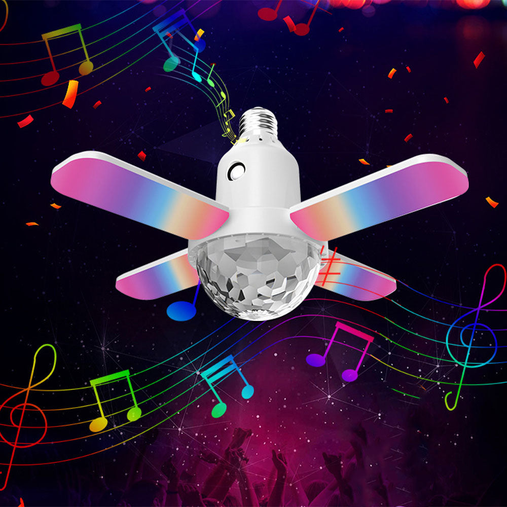 Bombilla Led De Colores Con Sonido