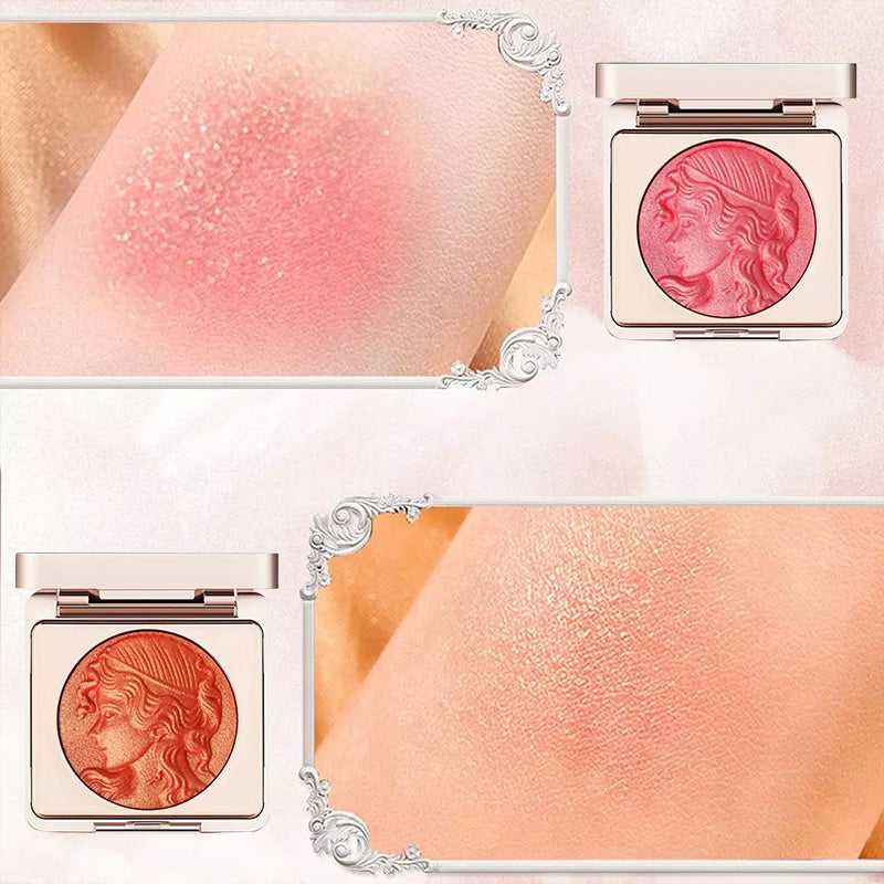 Paleta de colorete en polvo Embossed Smooth para mejillas