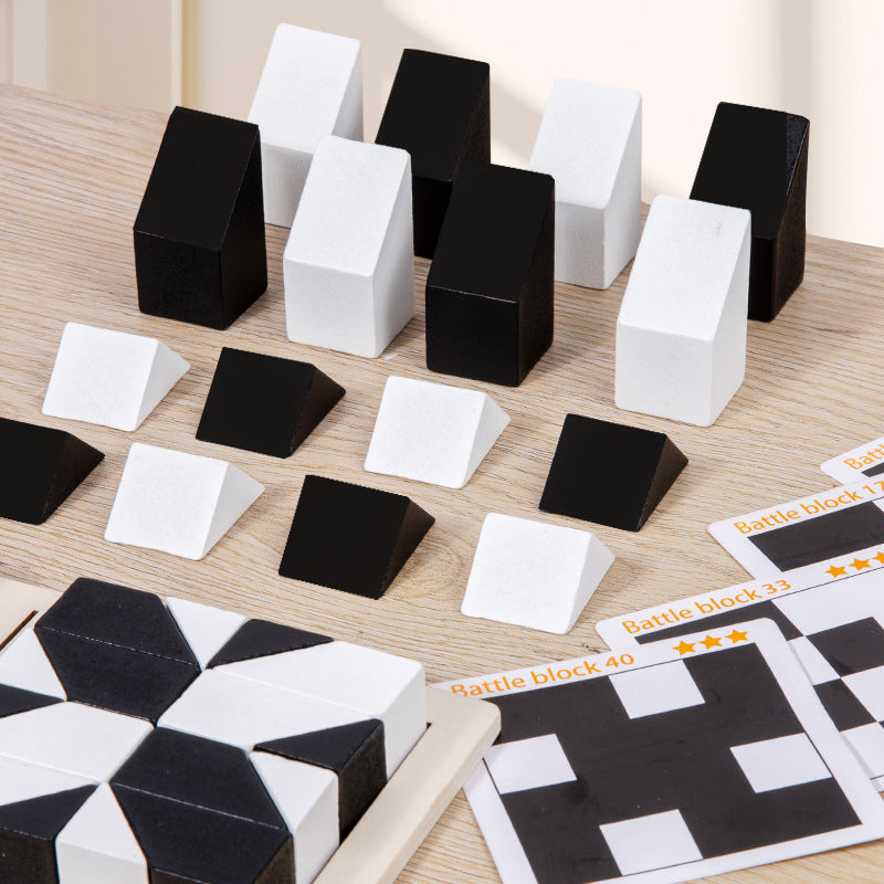 ⏳🧩✨ ¡50% DE DESCUENTO! Puzzle Oculto de Bloques — Juego Interactivo Padre-Hijo para Desarrollar la Imaginación Espacial 👨‍👩‍👧‍👦🎮