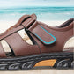 🔥49% DE DESCUENTO🔥Sandalias casuales de piel de alta calidad para hombre 【Antideslizantes, masaje de pies】
