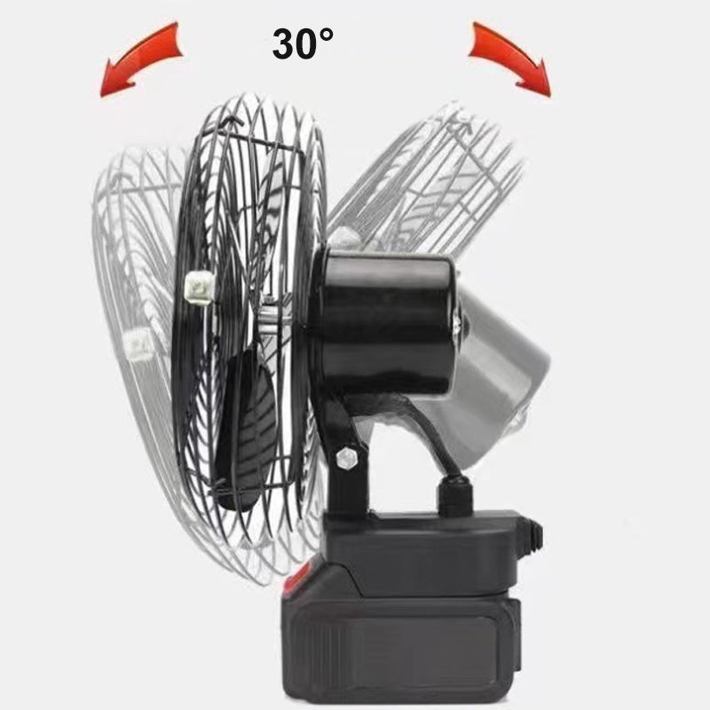 Ventilador de exterior a pilas de 8 pulgadas