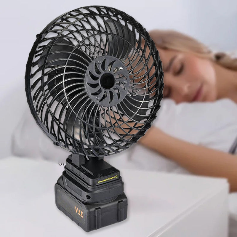 Ventilador de exterior a pilas de 8 pulgadas