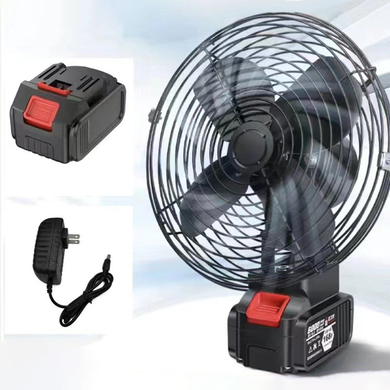 Ventilador de exterior a pilas de 8 pulgadas