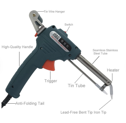 ⏰ ¡Oferta Limitada 50% OFF! 🚀 Pistola de Soldar – Herramienta de Bricolaje Indispensable para Reparaciones y Proyectos DIY 🔧✨
