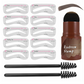 Kit de plantilla y sello para cejas perfectas | Diseño rápido y natural
