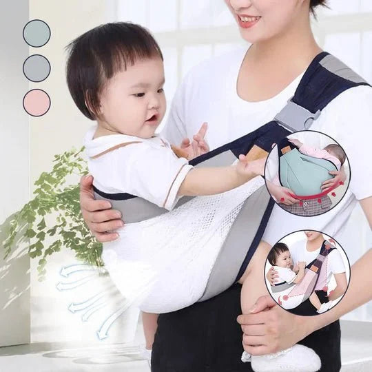 ⏳🔥¡50 % DE DESCUENTO POR TIEMPO LIMITADO! ⏰ 🎉 ¡Oferta 2026 — Más de 30.000 vendidos! 👶 Portabebés Transpirable 4 en 1 – 0-36 Meses, Posición Delantera/Trasera/Mirando Adentro/Afuera – ¡Comodidad Manos Libres para Padres y Bebé! ✨