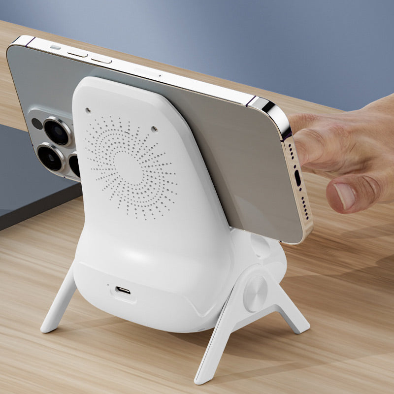🔥 50 % DE DESCUENTO 🎁 Soporte multifuncional inalámbrico con cargador rápido para teléfono