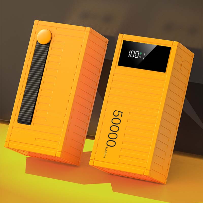 🔥50 % rabatt så lenge lageret rekker!🎉Hurtigladende powerbank med digitalt display