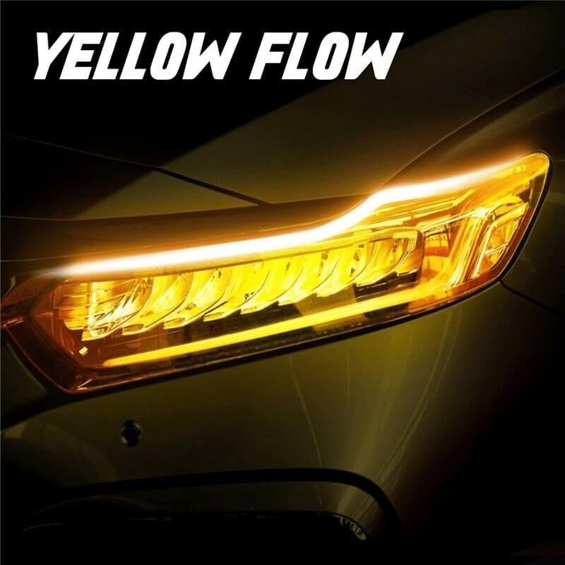 ⏳¡50% de descuento por tiempo limitado⏰ Luz de Señal LED Tipo Flujo Flexible para Auto (2 Piezas) 🚗💡