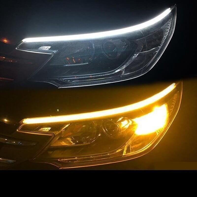 ⏳¡50% de descuento por tiempo limitado⏰ Luz de Señal LED Tipo Flujo Flexible para Auto (2 Piezas) 🚗💡