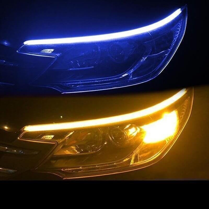 ⏳¡50% de descuento por tiempo limitado⏰ Luz de Señal LED Tipo Flujo Flexible para Auto (2 Piezas) 🚗💡