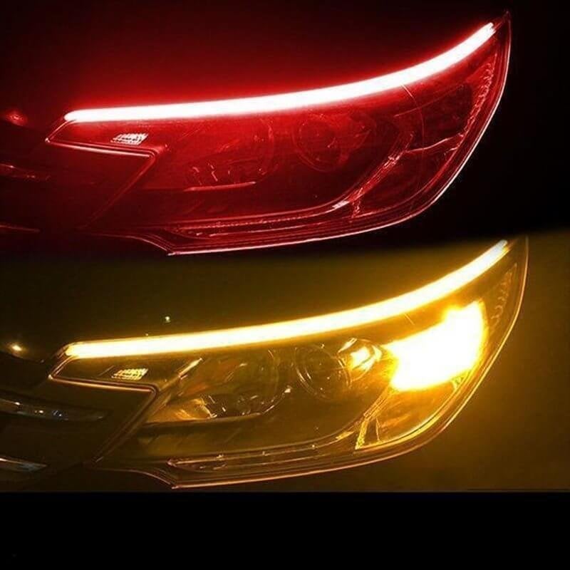 ⏳¡50% de descuento por tiempo limitado⏰ Luz de Señal LED Tipo Flujo Flexible para Auto (2 Piezas) 🚗💡