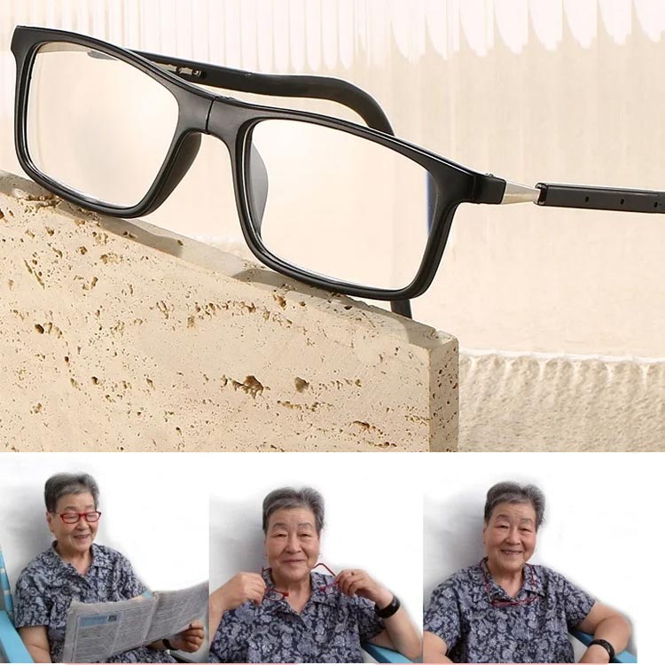 Gafas de Lectura Colgantes de Cuello Magnético Anti-Perdidas Anti-Luz Azul