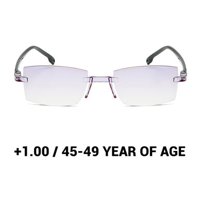 🔥Nuevas Gafas de Lectura de Doble Uso Antiazules de Alta Dureza de Zafiro✨