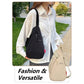 Bolso cruzado unisex de tela Oxford con correa ajustable