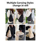 Bolso cruzado unisex de tela Oxford con correa ajustable