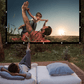 🔥Oferta especial 2026🔥Pantalla gigante portátil para cine al aire libre - Proyección 4K HD con soporte ajustable para fiestas al aire libre 🌟🌙