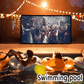 🔥Oferta especial 2026🔥Pantalla gigante portátil para cine al aire libre - Proyección 4K HD con soporte ajustable para fiestas al aire libre 🌟🌙