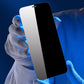 Conjunto de protector pantalla privacidad templada multiángulo para iPhone