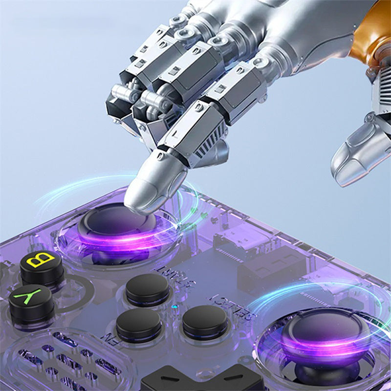 Consola de videojuegos retro 3D portátil